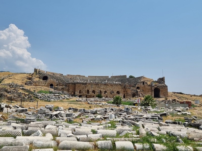 Icmeler Pamukkale Tour With Hierapolis  Cleopatras Pool | ®ExcursionMania