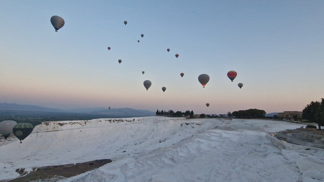 Marmaris Pamukkale Tour With Hot Air Balloon Flight | ®ExcursionMania