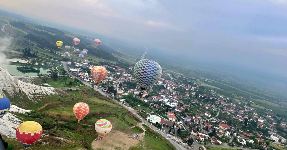 Marmaris Pamukkale Tour With Hot Air Balloon Flight | ®ExcursionMania