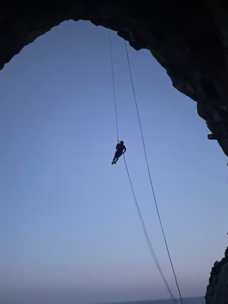 Rhodes: Ladiko Bay Rock Climbing and Rappelling Experience | ®ExcursionMania