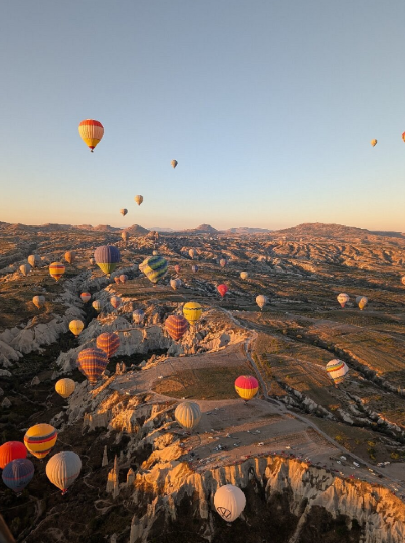 Cappadocia: Goreme Sunrise Hot Air Balloon Ride w/ Breakfast | ®ExcursionMania