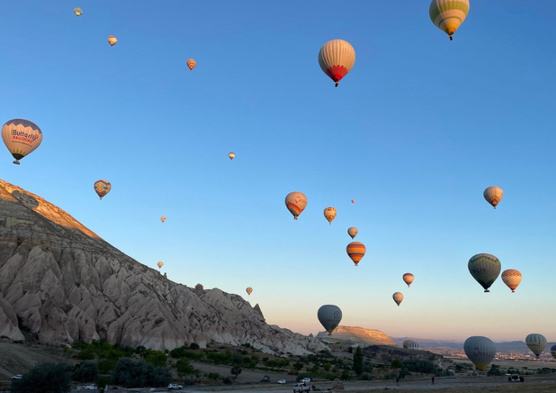 Cappadocia: Goreme Sunrise Hot Air Balloon Ride w/ Breakfast | ®ExcursionMania