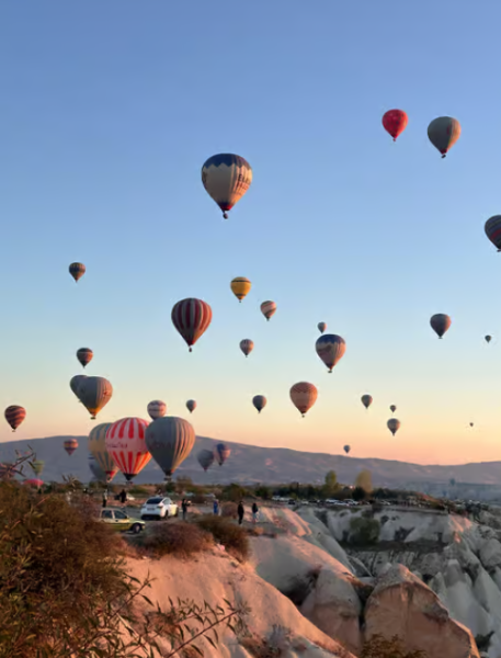 Cappadocia: Cappadocia: Sunrise Hot Air Balloon Watching Tour | ®ExcursionMania