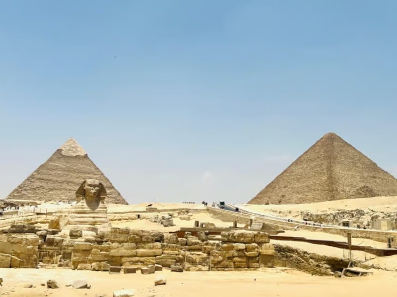 From Cairo: Half-Day Tour to Pyramids of Giza and the Sphinx | ®ExcursionMania