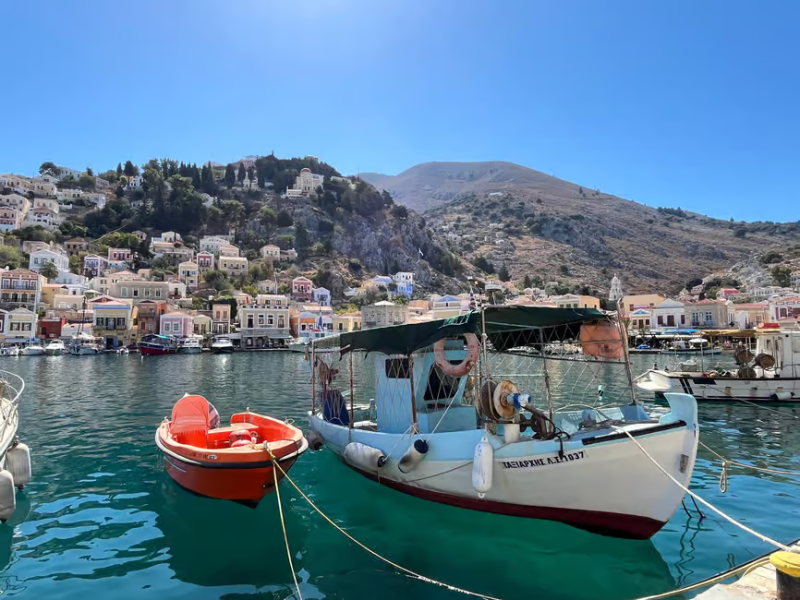 From Rhodes: Symi Island and Panormitis Monastery Day Trip | ®ExcursionMania