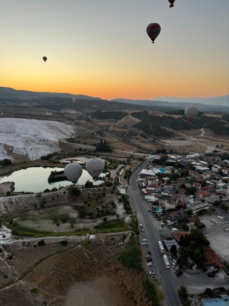 Pamukkale Hot Air Balloon Tour / Sunrise Experience | ®ExcursionMania