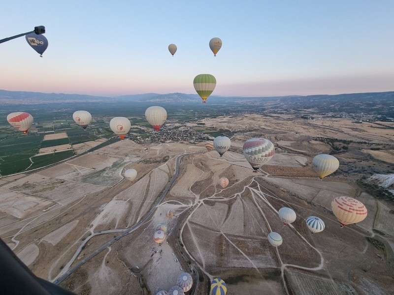 Pamukkale Hot Air Balloon Tour / Sunrise Experience | ®ExcursionMania