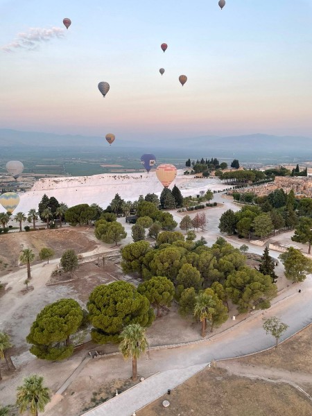 Pamukkale Hot Air Balloon Tour / Sunrise Experience | ®ExcursionMania