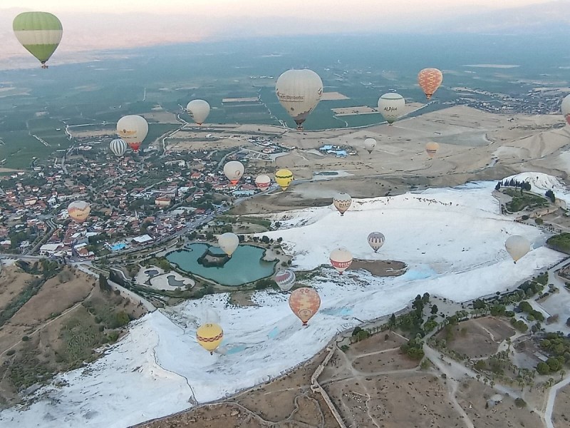 Pamukkale Hot Air Balloon Tour / Sunrise Experience | ®ExcursionMania