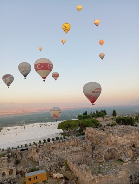 Pamukkale Hot Air Balloon Tour / Sunrise Experience | ®ExcursionMania