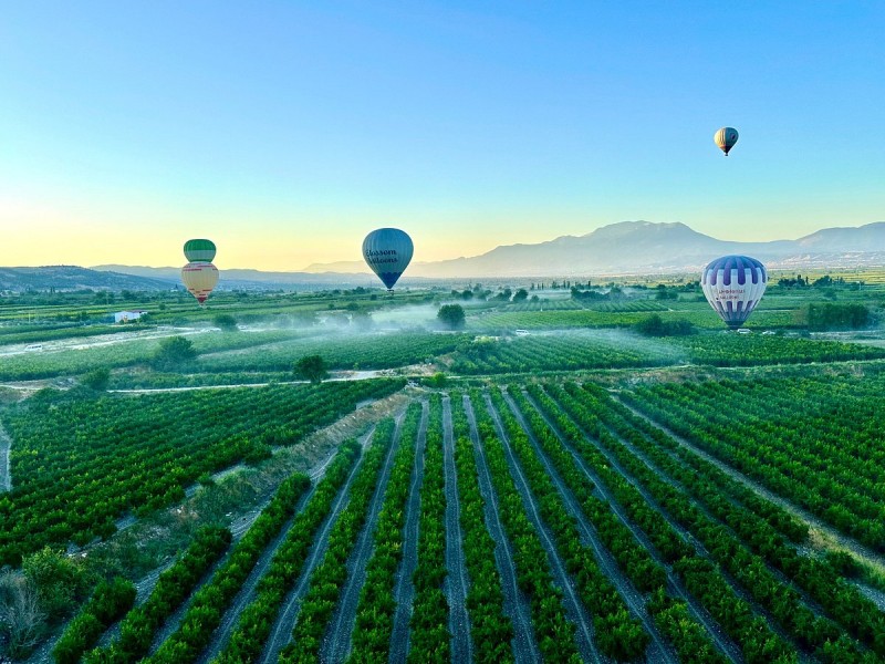 Pamukkale Hot Air Balloon Tour / Sunrise Experience | ®ExcursionMania