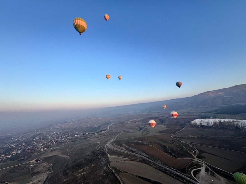 Pamukkale: Hot Air Balloon Tours With Hotel Transfer | ®ExcursionMania