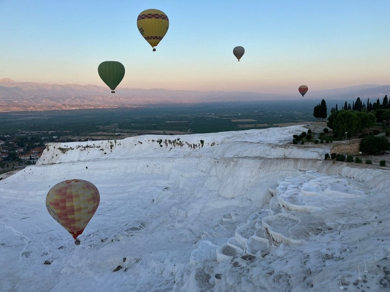 Pamukkale: Hot Air Balloon Tours With Hotel Transfer | ®ExcursionMania
