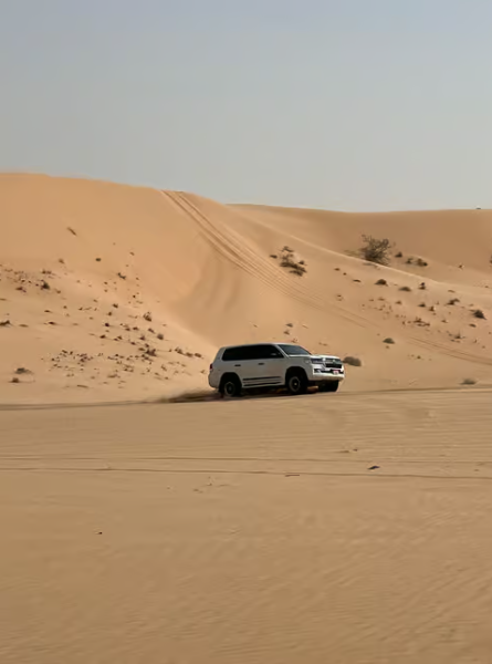 Abu Dhabi: Morning Desert Tour Camel Ride & Sandboarding | ®ExcursionMania