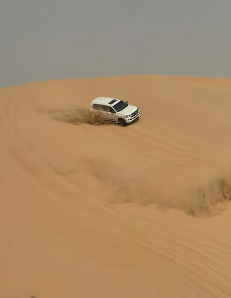 Abu Dhabi: Morning Desert Tour Camel Ride & Sandboarding | ®ExcursionMania