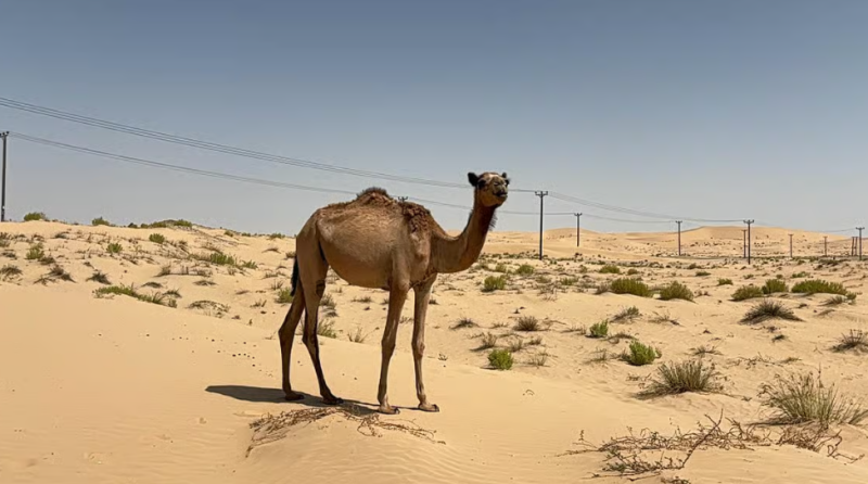 Abu Dhabi: Morning Desert Tour Camel Ride & Sandboarding | ®ExcursionMania