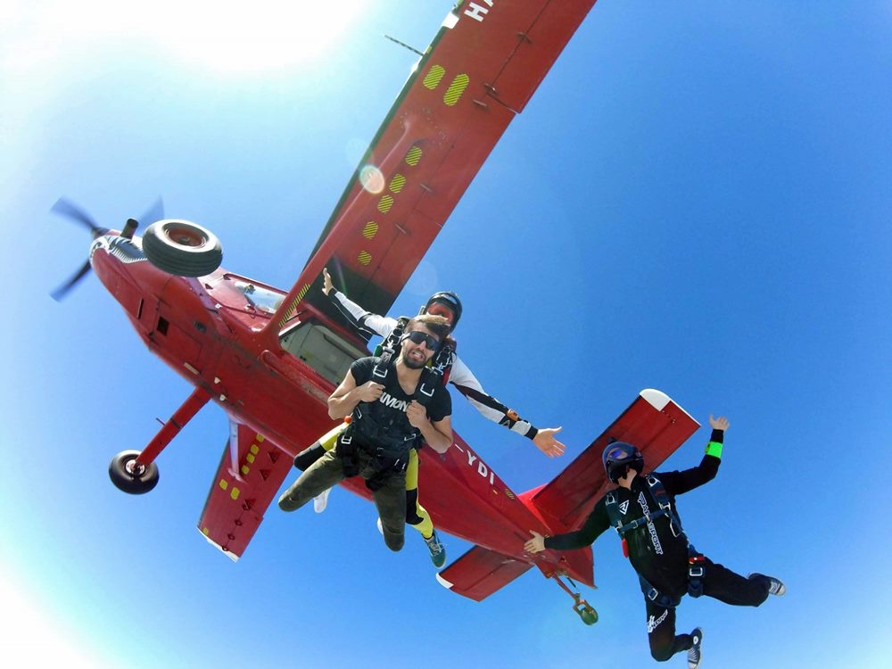 Skydiving in Turkey