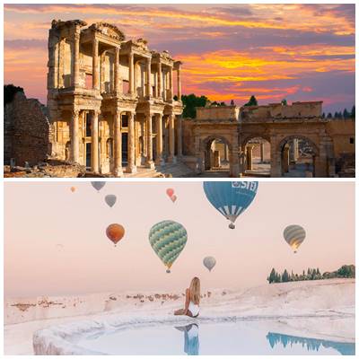 Pamukkale & Ephesus 2 Day Tour From Istanbul