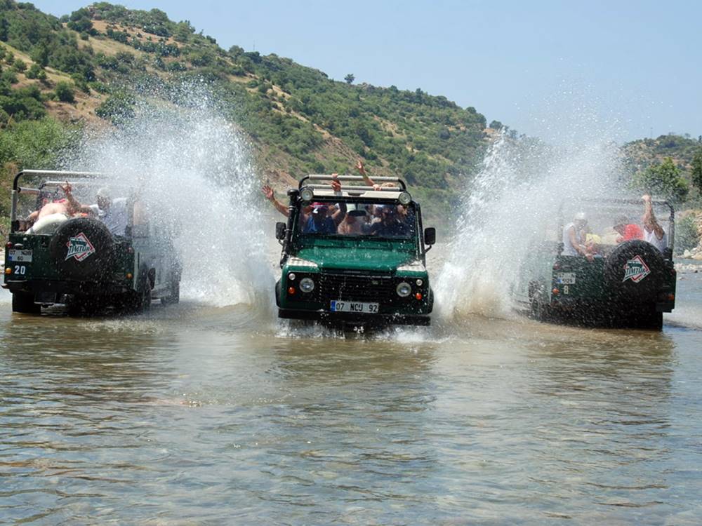 Side Jeep Safari & Rafting Tour