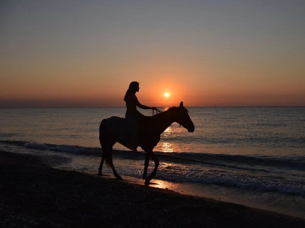 Belek Horse Riding at Sunset