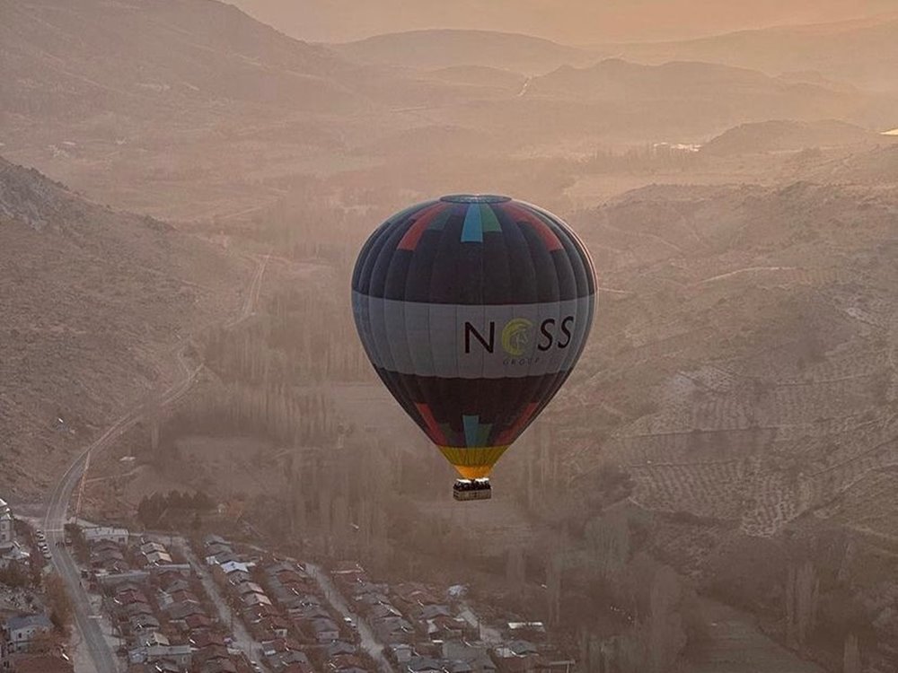 Soganli Valley Hot Air Balloon Flight at Sunrise