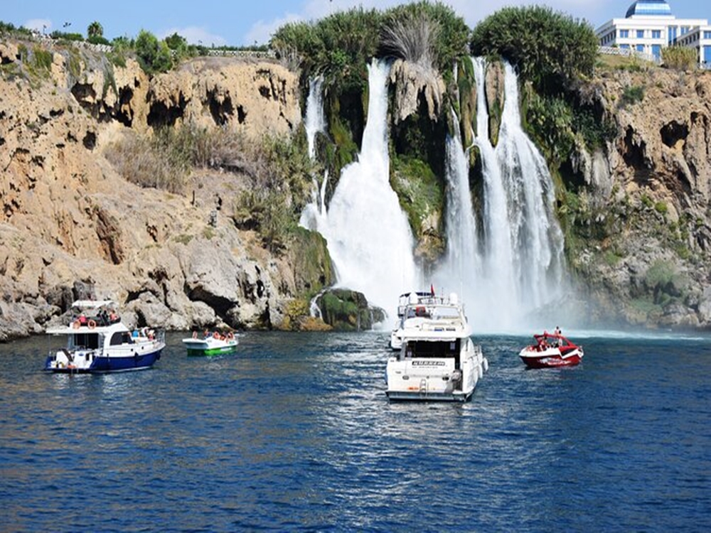 Daily Boat Trip To Antalya Lower Düden Waterfall