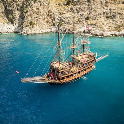 Pirate Boat Trip From Lara Beach