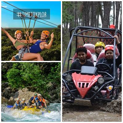 Rafting, Buggy, and Zipline Tour From Antalya
