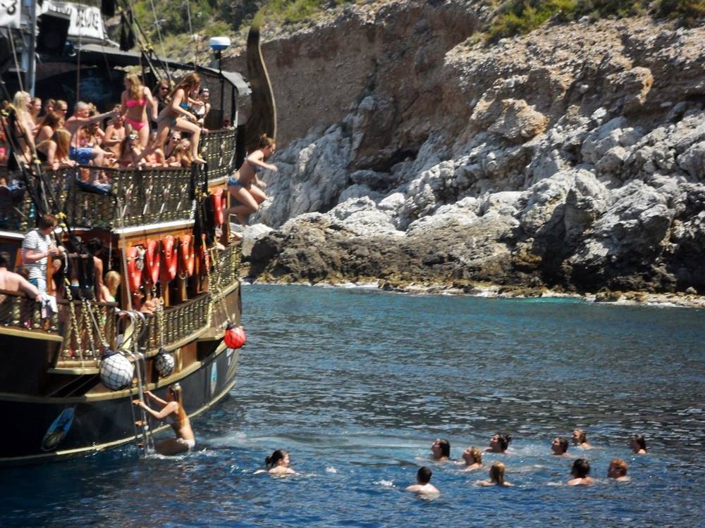 Alanya Pirate Boat Trip