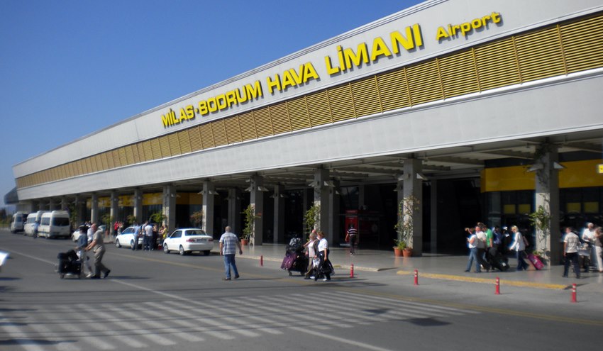 Which airport for Bodrum?