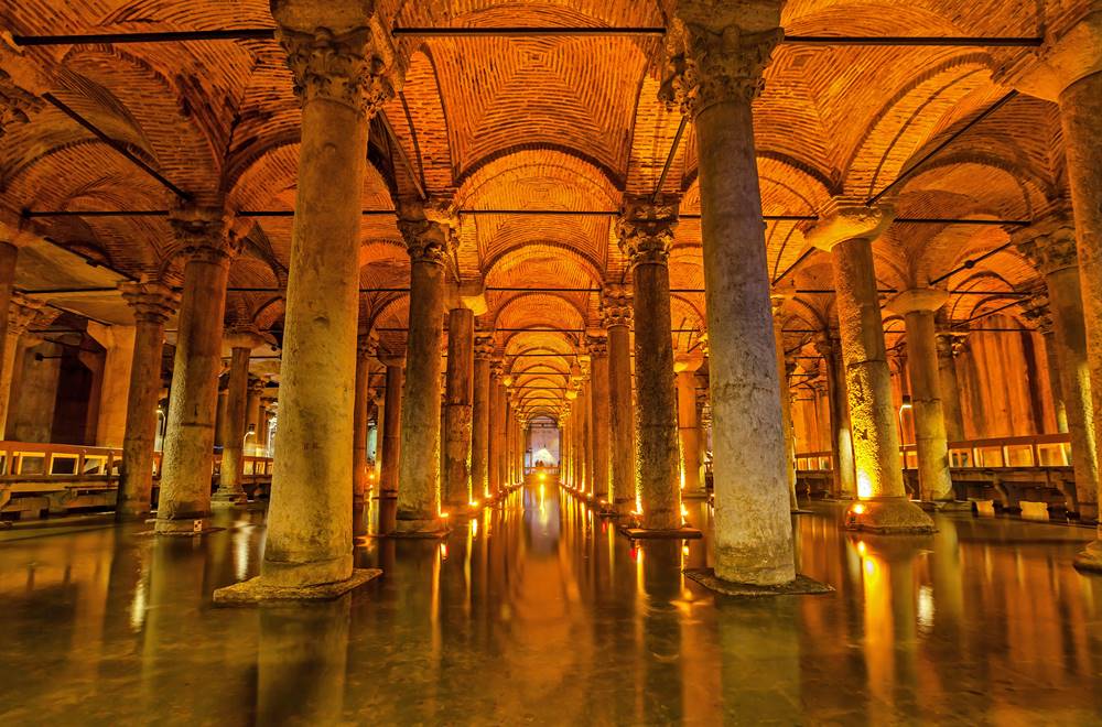 the basilica cistern guided tour