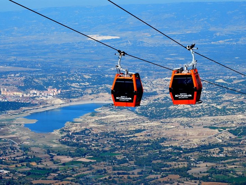 Cable Car to Denizli from Pamukkale