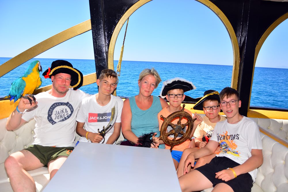 Pirate Boat Trip From Lara Beach
