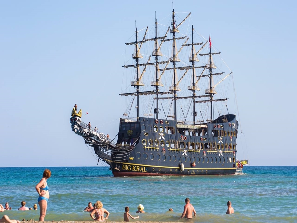 Antalya Big Kral Pirate Boat Trip