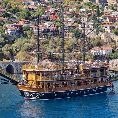 Alanya Pirate Boat Trip All Inclusive With Hotel Transfer