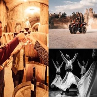 Cappadocia Combo Tour with Wine Tasting and Adventure Tours